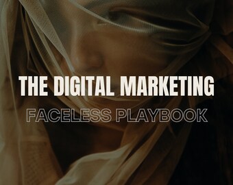 Das Digital Marketing Faceless Playbook, PLR, MRR, anfangen Geld online zu verdienen, Social Media Marketing Ratgeber