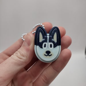 Bluey Inspired Bluey Face Clicker
