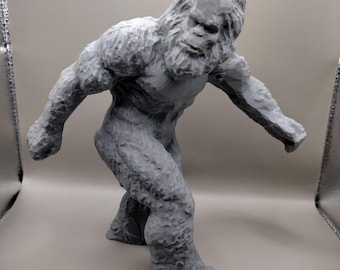 Walking Bigfoot Statue - 3D Printed - Sasquatch