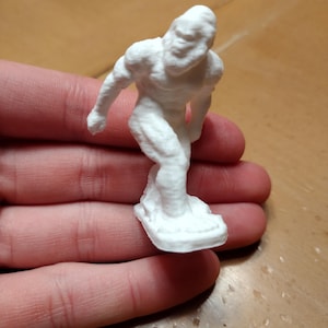Sehr kleine Bigfoot - wenig fuß - 3D gedruckte - Statue - Sasquatch - Bigfüße