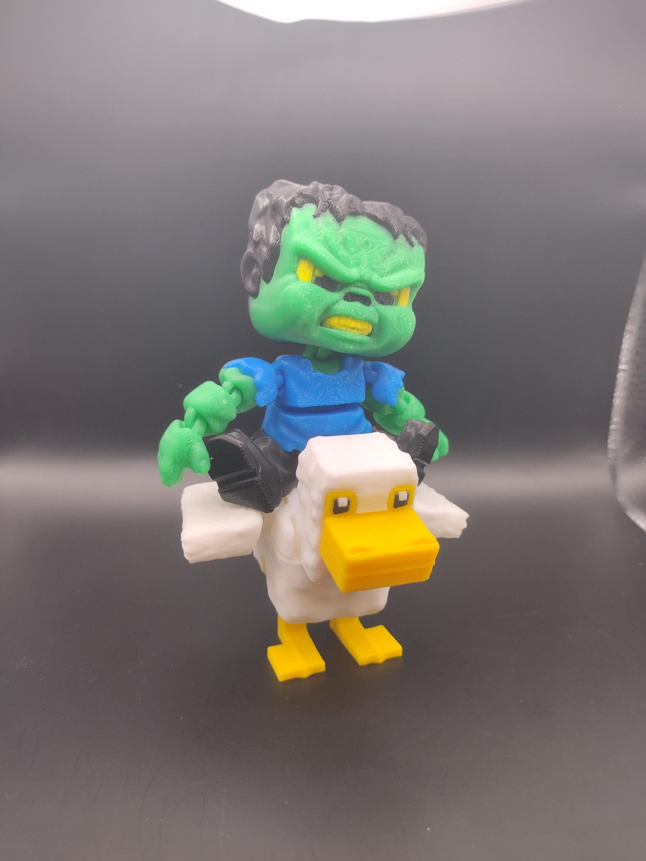 マインクラフト映画風チキンジョッキー - 怒っている - 幸せ - Etsy 日本