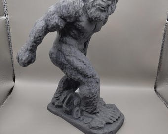 Statue Bigfoot - fichier STL - fichier numérique - Sasquatch - licence commerciale