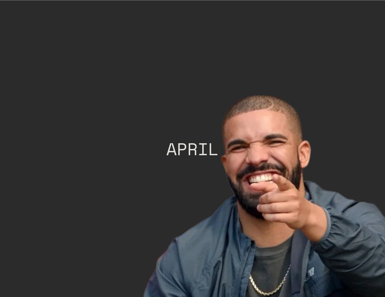 2024 Custom Drake Calendar Etsy