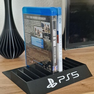 PlayStation 5 Game Holder, PS5 Storage, CD Case Stand, Box