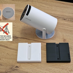 Para el proyector Magcubic LQWELL XGODY Gimbal 3 HY300 V1, montaje en pared y techo, VERSIÓN 1