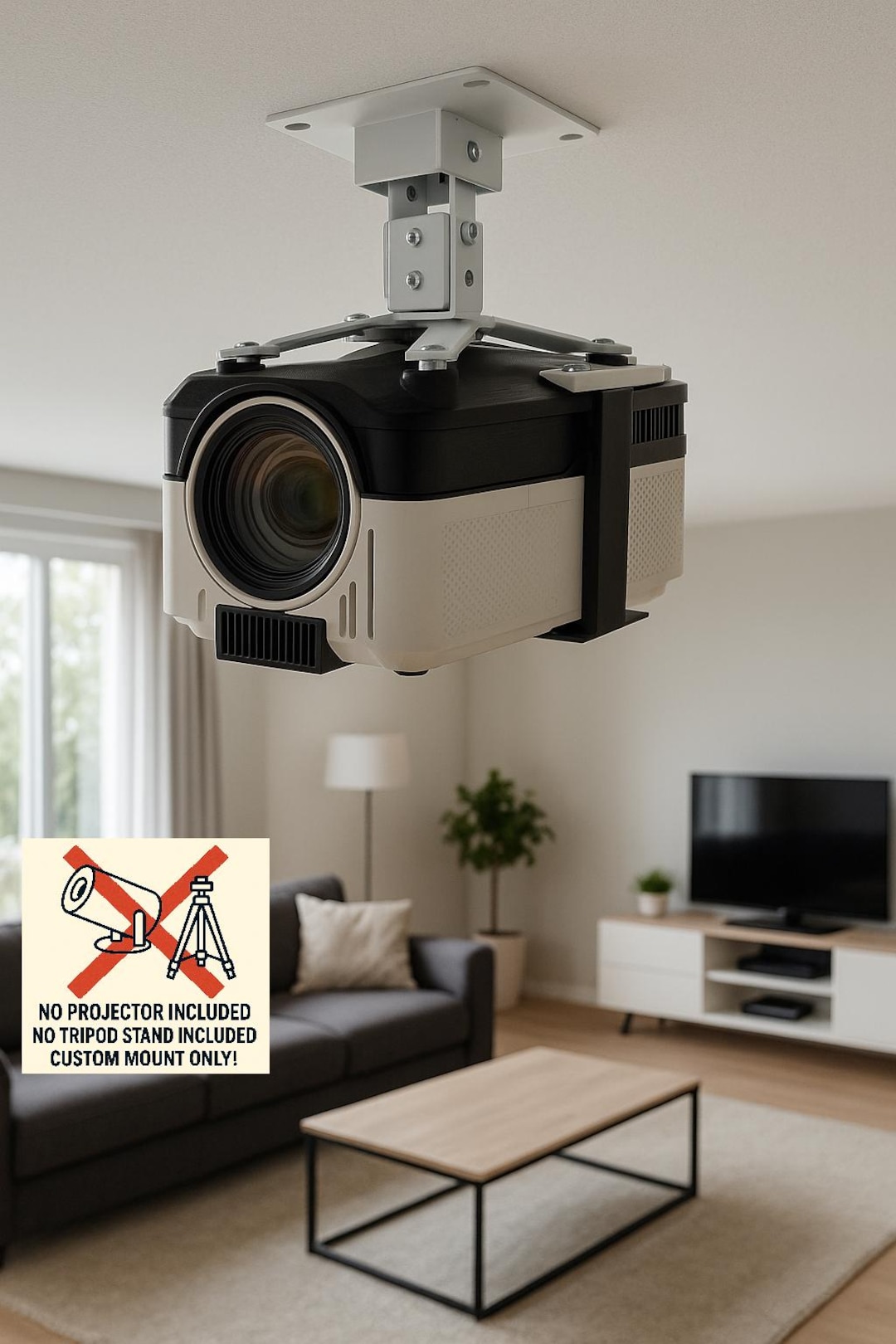 Magcubic HY450 Wall Ceiling Mount for Ceiling Mounting Arm