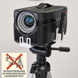 Tillbehör till MAGCUBIC HY450 C Ultra-projektor: Specialtillverkat stativfäste med mässingsgänga (1/4 tum), kompatibelt med alla vanliga kamerastativ