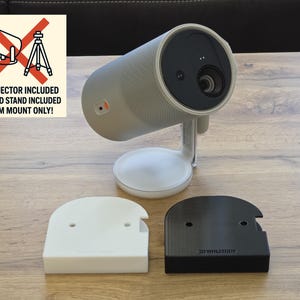XGIMI MoGo 4 lasertillbehörsfäste lämpligt för vägg och tak, robust PETG, specialtillverkad, inkl. skruvar och pluggar, reservdel för tillbehör