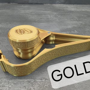 Coffee Yerba Mate Bag Clip Storage Many Colors Bag Clip Closure for Bags Screw Closure Clip Opening Bag Clip Coffee Gold