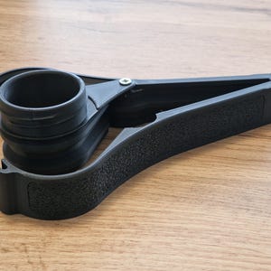 Coffee Yerba Mate Bag Clip Storage Many Colors Bag Clip Closure for Bags Screw Closure Clip Opening Bag Clip Coffee Black