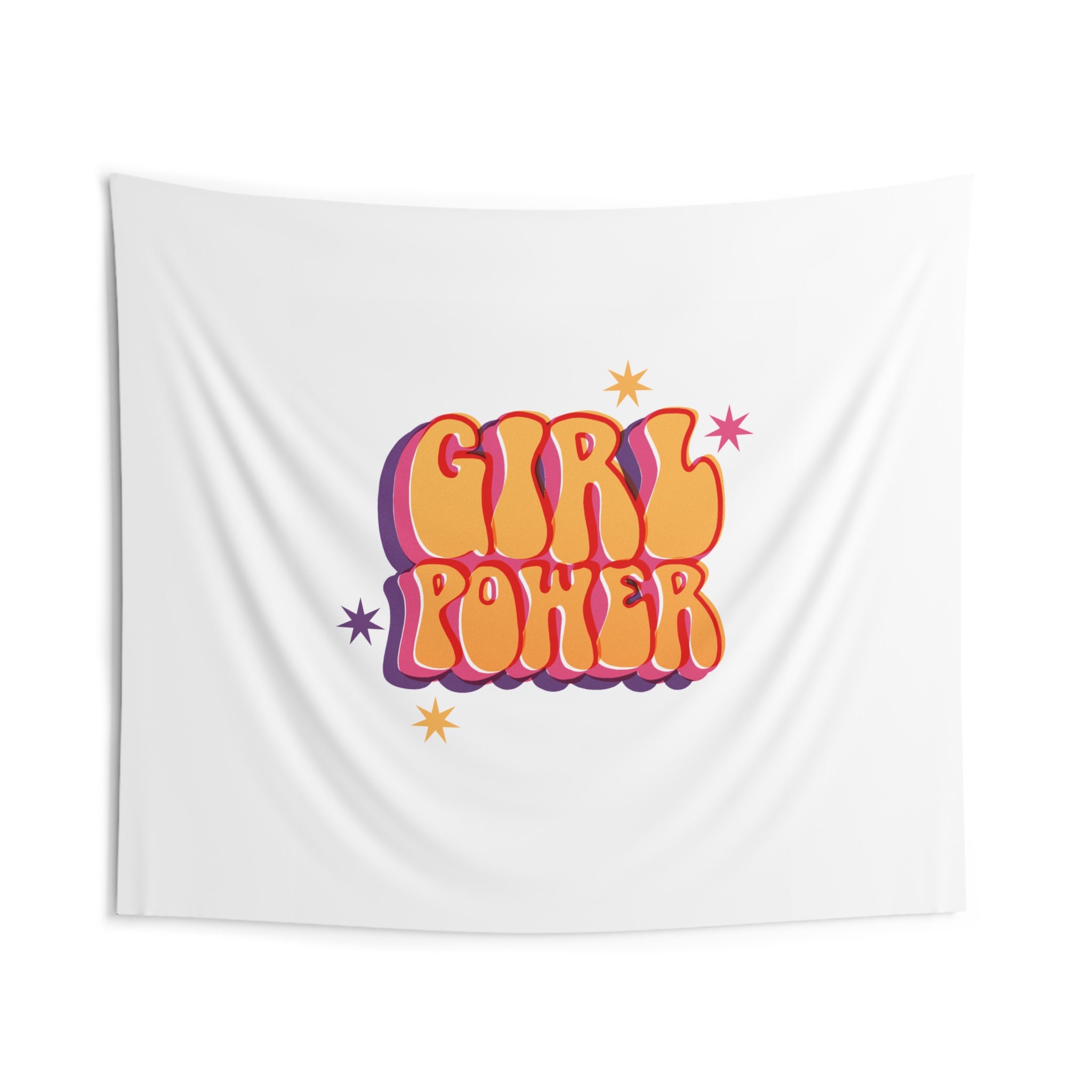 Girl Power Tapestry Etsy