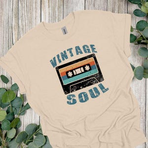 Vintage Soul Shirt / Vintage Cassette Shirt / Vintage Soul / Ladies Vintage Soul Shirt / Mens Vintage Soul Shirt / Vintage Style Shirt