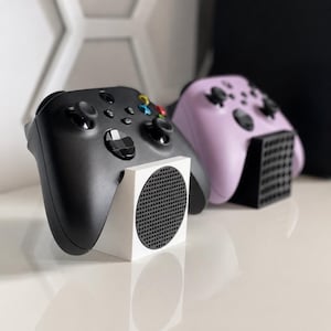 Soporte para mando impreso en 3D compatible con mandos inalámbricos de Xbox – Soporte de exhibición para escritorio de juegos
