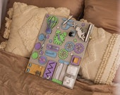 Busy board for toddler, sensory toy, Montessori sensory board, wooden busy board, Todller fidget toy, 1st Birthday gift