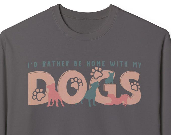 Dog Lover Sweatshirt: Cozy Unisex Fleece Crewneck