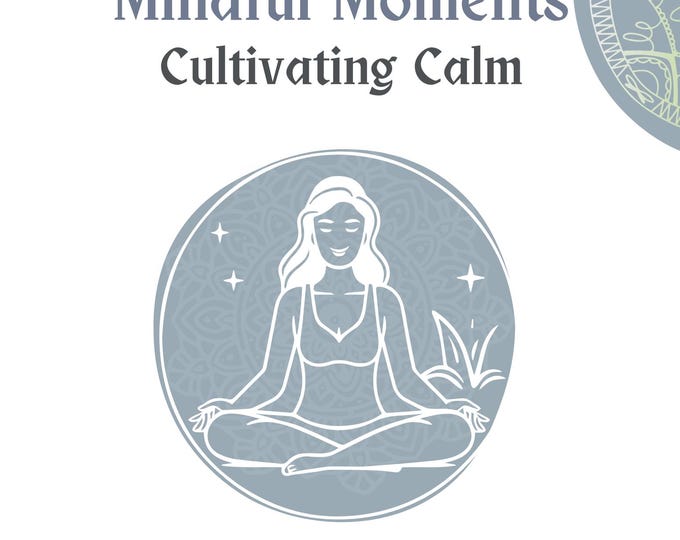 Printable Mindfulness Tracker | Daily, Weekly, Monthly Tracking | Stress Relief, Meditation Progress Journal I Gratitude and Goal Setting
