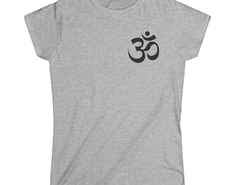 Om Symbol T-Shirt: Unisex Soft Cotton Yoga Tee
