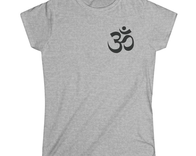 Om Symbol T-Shirt | Unisex Soft Tee | Yoga & Meditation Shirt | Spiritual Gift | Lightweight Cotton Tee | Relaxed Fit | Mindfulness Apparel