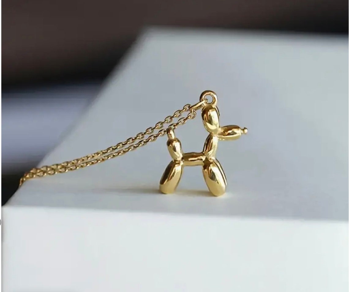 Balloon Dog Necklace main image 1