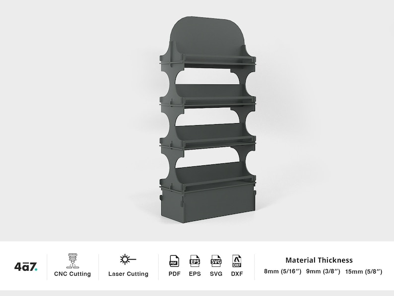 Vector File Display Stand Free Standing Display Stand Vector Files. SVG, Pdf, Dxf Vector File ...