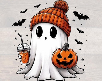 Halloween cute ghost T-Shirt