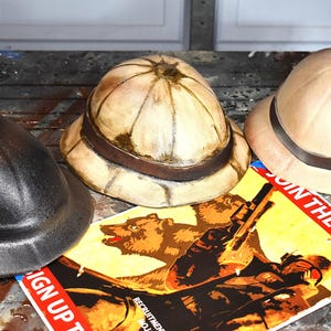 NCR Trooper Helmet V2 – FO New Vegas Authentic Cosplay Shell | Thermoformed ABS | Diy