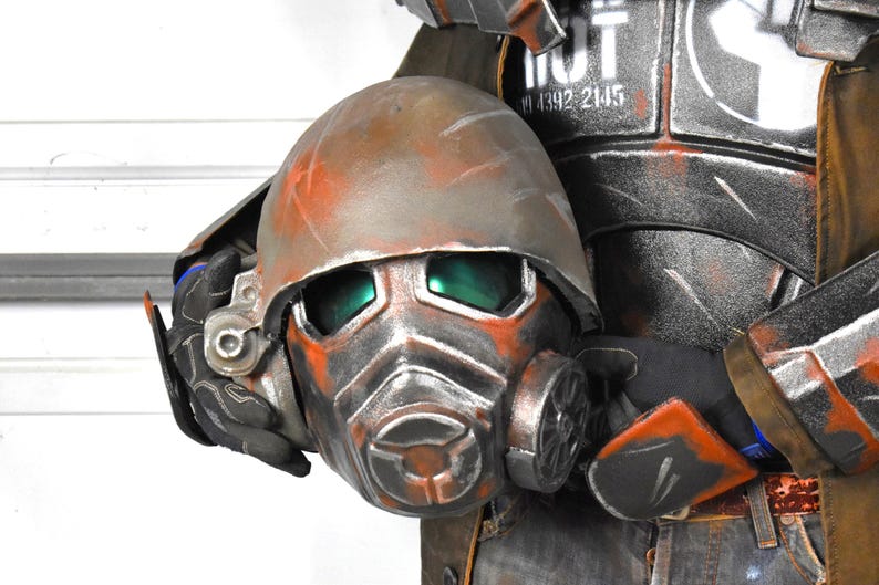 NCR Ranger Helmet Kit - Cosplay Armor DIY with Lens and Mirror Film image 6