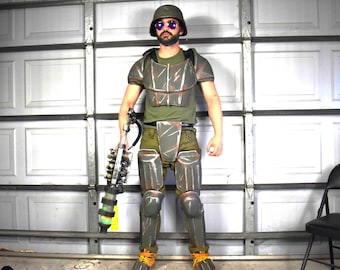 Combat Armor Full Set (FO3/FNV) - DIY Fallout Armor Kit - Unassembled