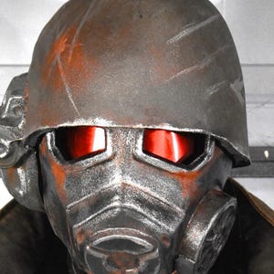 NCR Ranger Helmet Kit - Cosplay Armor DIY with Lens and Mirror Film Assembled+Detailed