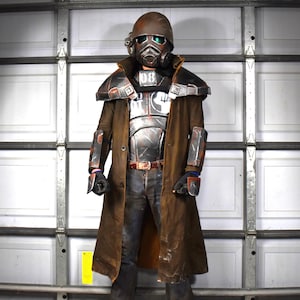 NCR-veteraan Ranger-pantserset (niet-gemonteerd) Fallout-cosplay DIY thermogevormde ABS-set | Bodyschelpen