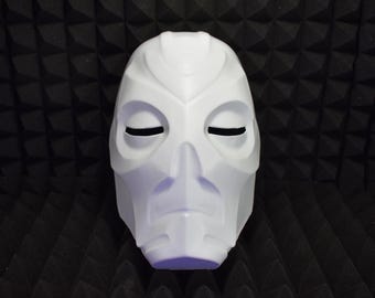 Dragon Priest Mask "Hevnoraak" - Skyrim-Inspired Cosplay Prop Armor - RAW Kit (Vacuum Formed)