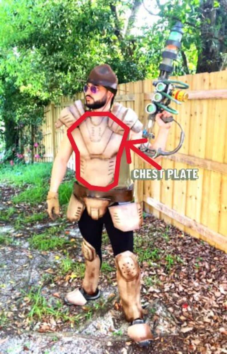 NCR Patrol Ranger Chest Rig Fallout Newvegas DIY Armor (unassembled ...