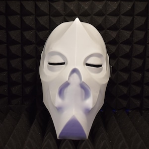 Maschera del Sacerdote Drago "Konahrik" - Armatura per cosplay ispirata a Skyrim - Kit RAW (formato sottovuoto)