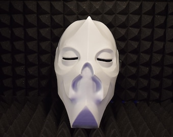 Dragon Priest Mask "Konahrik" - Skyrim-Inspired Cosplay Prop Armor - RAW Kit (Vacuum Formed)