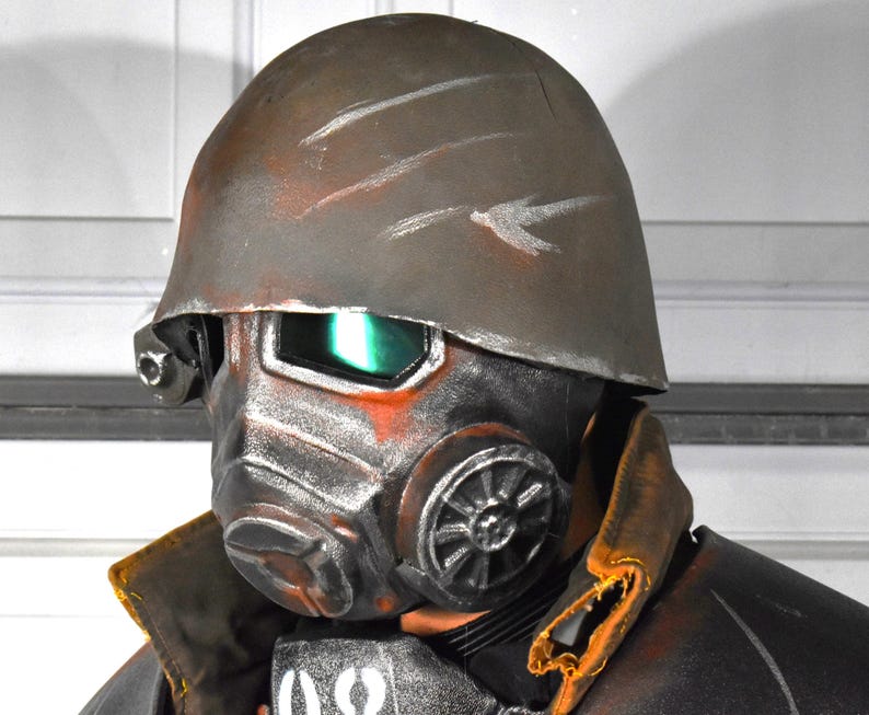 NCR Ranger Helmet Kit - Cosplay Armor DIY with Lens and Mirror Film image 5