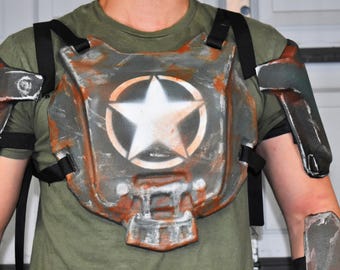Combat Armor Chest Piece | Armor DIY Kit - ThermoFormed ABS Plastic