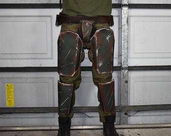 Combat Armor Leggings (FO4) - DIY Fallout Armor Kit - Unassembled