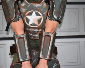 Combat Armor Forearm Guards (FO4) - DIY Armor Kit - Unassembled