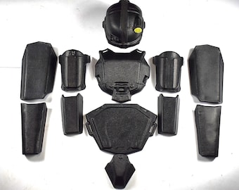 Combat Armor Full Set - Raw DIY Fallout Armor Kit - Unassembled - Vacuum Formed