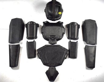 Combat Armor Full Set - Raw DIY Fallout Armor Kit - Unassembled - Vacuum Formed