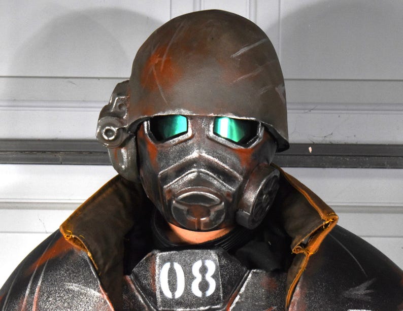 NCR Ranger Helmet Kit - Cosplay Armor DIY with Lens and Mirror Film image 1