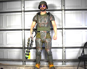 Combat Armor Full Set (FO3/FNV) - DIY Fallout Armor Kit - Unassembled