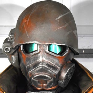 NCR Ranger Helmet Kit - Cosplay Armor DIY with Lens and Mirror Film image 2