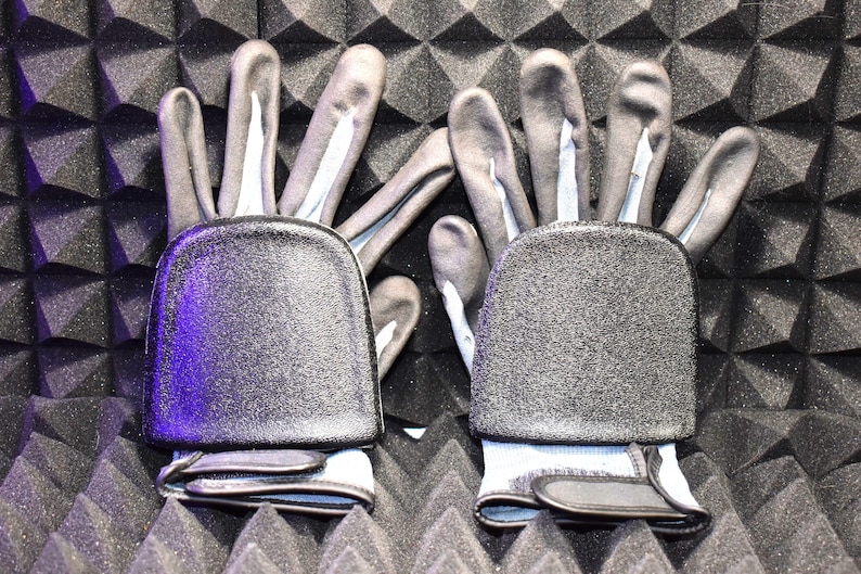 Kit di protezioni per le mani da Ranger Veterano NCR per cosplay di Fallout (non assemblato) / Piastre in ABS ispirate all'armatura antisommossa + cinghie + schiuma immagine 1