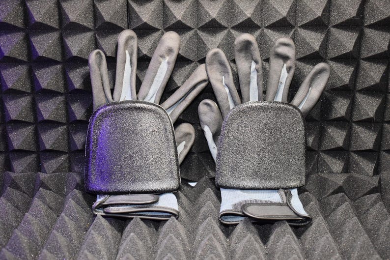 Kit di protezioni per le mani da Ranger Veterano NCR per cosplay di Fallout (non assemblato) / Piastre in ABS ispirate all'armatura antisommossa + cinghie + schiuma immagine 4
