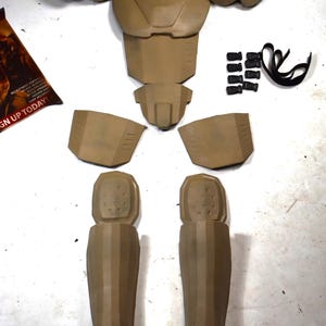 Kit d'armure de patrouilleur NCR New Vegas à monter soi-même pour cosplay | Plaques thermoformées en ABS