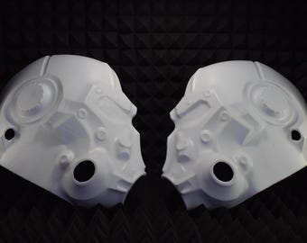 T60 Power Armor HELMET DIY Cosplay Kit (UNASSEMBLED) - Vacuum-Formed - Raw Shells