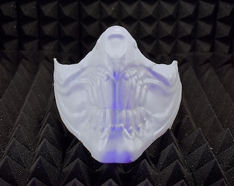 Wasteland Fury Mask  DIY Cosplay Kit, Post-Apocalyptic War Chief Mask, Ready to Paint