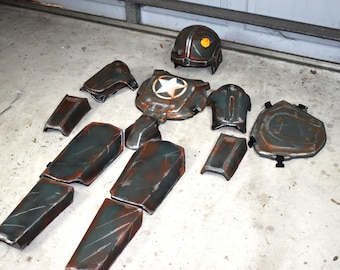 Combat Armor Full Set - FO4 Armor Kit - Thermoformed ABS Plastic