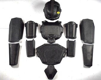 Combat Armor Custom Set - Raw DIY Fallout Armor Kit - Unassembled - Vacuum Formed
